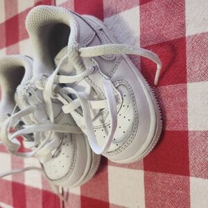Classic White Kids Sneakers